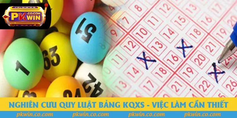 Nghiên cứu quy luật bảng KQXS - Việc làm cần thiết Nghiên cứu quy luật bảng KQXS - Việc làm cần thiết