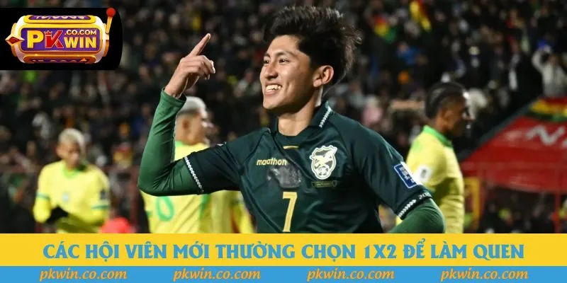 Các hội viên mới thường chọn 1X2 để làm quen Các hội viên mới thường chọn 1X2 để làm quen